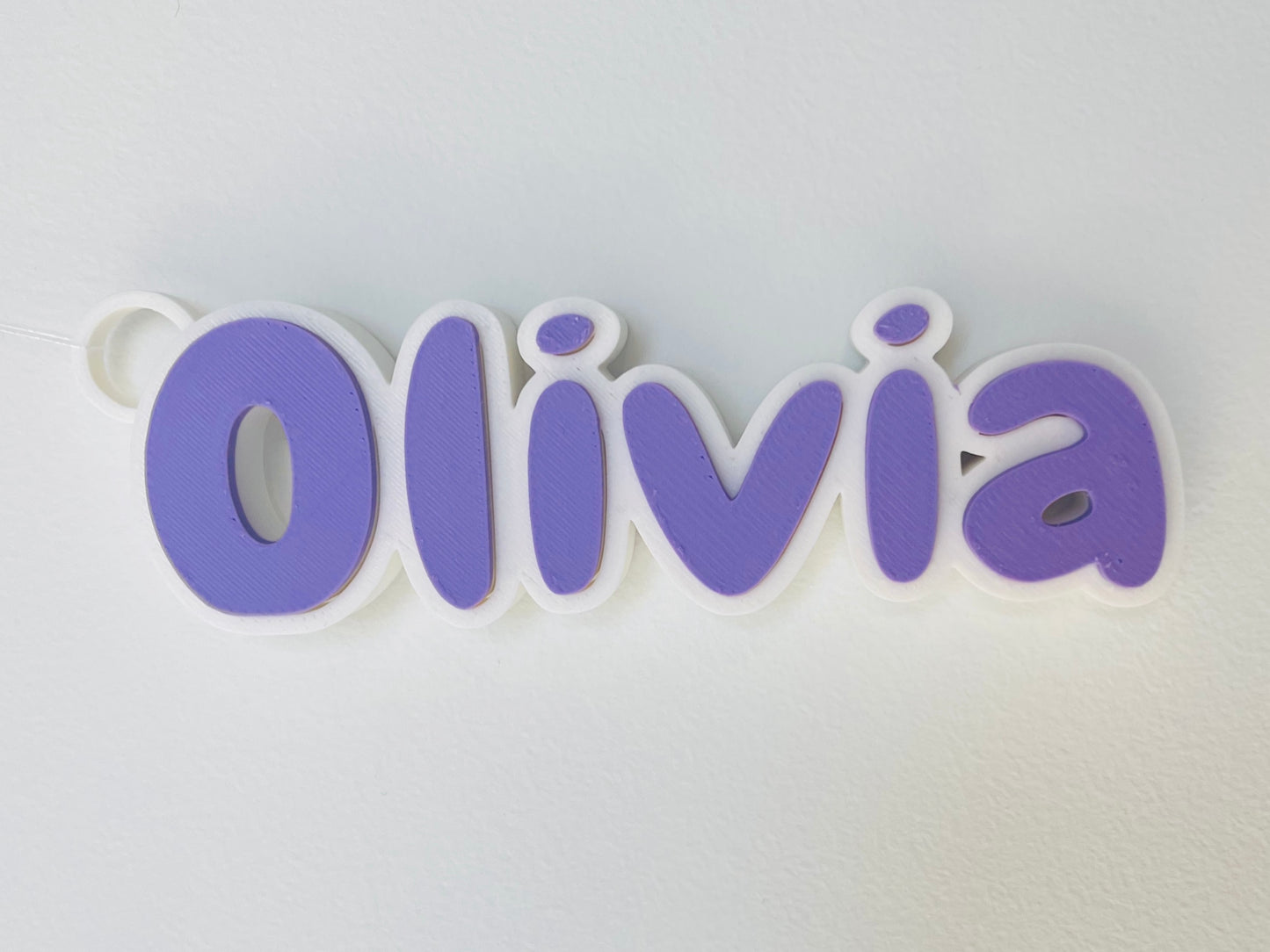Custom Name Keychain