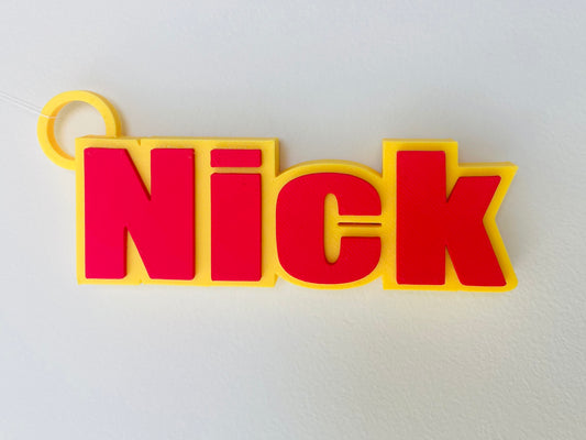 Custom Name Keychain